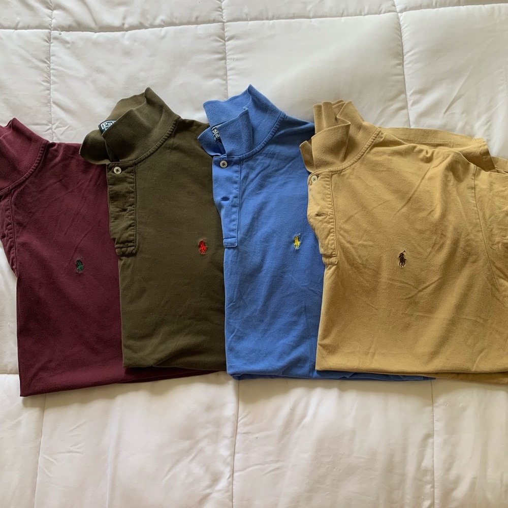 4 Polo Ralph Lauren Men’s Shirts